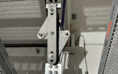 Posato il primo Double Damp® per l’adeguamento sismico del capannone Caviro a Forlì