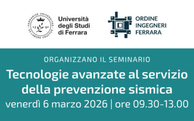 Seminario: Tecnologie avanzate per la prevenzione sismica