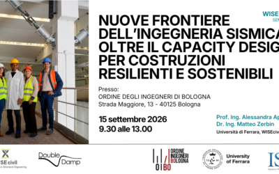 Seminario – Nuove frontiere dell’ingegneria sismica: oltre il Capacity Design per costruzioni resilienti e sostenibili